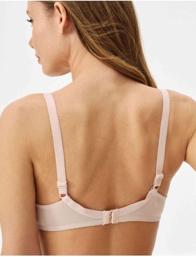 Бюстгальтер мягкая чашка Misstyle 2511 серебристый пион, Цвет: серебристый пион, Размеры: 75E, изображение 2