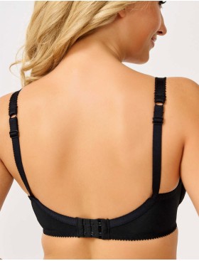 Бюстгальтер мягкий на косточках Misstyle 2512 черный, Цвет: черный, Размеры: 80E, изображение 2