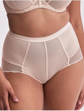 Высокие трусы слипы Alles CHITA classic бежевый, Цвет: бежевый, Размеры: M