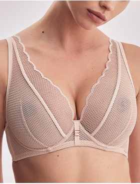 Бюстгальтер бралетт Alles CHITA M bralette бежевый, Цвет: бежевый, Размеры: 90H