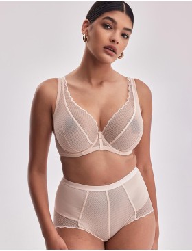 Бюстгальтер бралетт Alles CHITA M bralette бежевый, Цвет: бежевый, Размеры: 90H, изображение 2