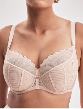 Бюстгальтер полумягкий Alles CHITA PU бежевый, Цвет: бежевый, Размеры: 75H