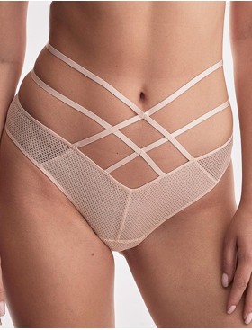 Трусики стринги Alles CHITA stringi бежевый, Цвет: бежевый, Размеры: S