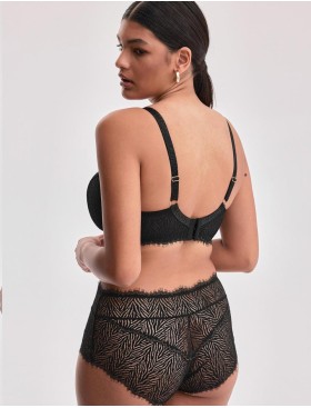 Высокие трусы слипы Alles ZARINA classic black, Цвет: черный, Размеры: 2XL, изображение 5