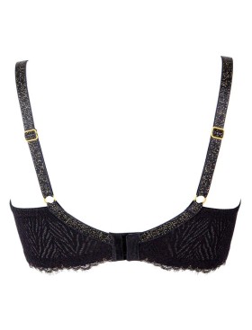 Бюстгальтер полумягкий Alles ZARINA PU black, Цвет: черный, Размеры: 70G, изображение 6