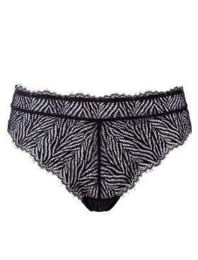 Кружевные трусы слипы Alles ZARINA black, Цвет: черный, Размеры: S, изображение 5