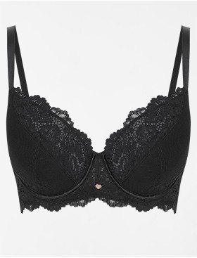 Полумягкий бюстгальтер Esotiq 39509 SWEETHEART черный, Цвет: черный, Размеры: 75E, изображение 8