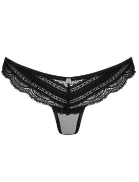 Изящные трусики Obsessive IVANNES PANTIES, Цвет: черный, Размеры: L/XL, изображение 3