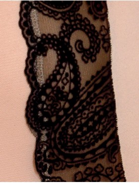 Бежевое боди с кружевом CASMIR DAISY BODY, Цвет: бежевый, Размеры: L/XL, изображение 4