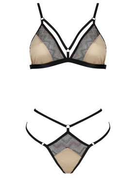 Сексуальный комплект CASMIR INDILA SET, Цвет: золотой, Размеры: L/XL, изображение 5