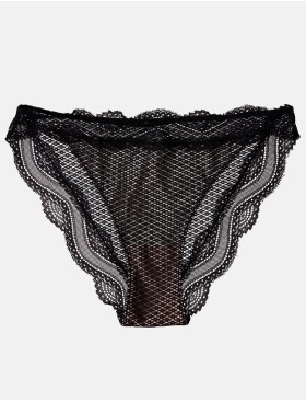 Трусики танга Esotiq BLESSY 40593, Цвет: черный+беж, Размеры: S, изображение 5