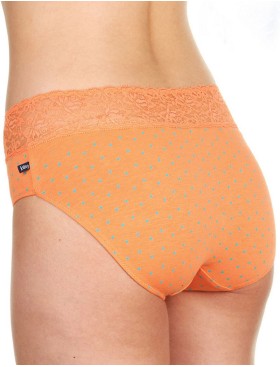 Набор трусов слипов Key LPC 955 A22 (2 шт), Цвет: бирюзовый + оранжевы, Размеры: S, изображение 4