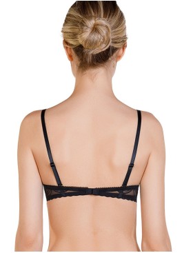 Бюстгальтер гелевый пуш-ап Mioocchi NICOLE 7770 nero, Цвет: nero (черный), Размеры: 80C, изображение 3