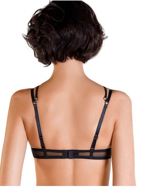 Бюстгальтер балконет Mioocchi NICOLE 7771 nero, Цвет: nero (черный), Размеры: 70B, изображение 4