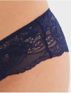 Кружевные трусы бразилиана Orhideja 299-437 темно-синий, Цвет: темно-синий, Размеры: M, изображение 3