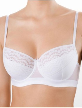 Бюстгальтер полумягкий VOVA PERLIN V48320 белый, Цвет: белый, Размеры: 75B