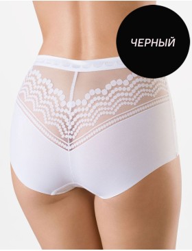 Трусы макси VOVA PERLIN V48342 черный, Цвет: черный, Размеры: M, изображение 2