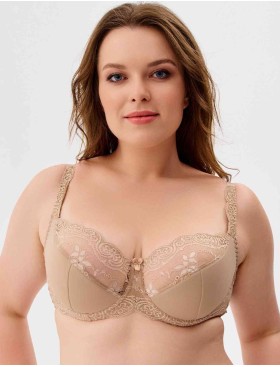 Бюстгальтер полумягкий VOVA SNEJANNA V54023 кофе латте, Цвет: кофе латте, Размеры: 75H, изображение 5