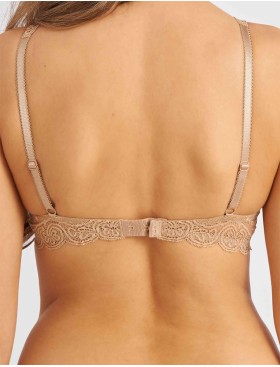 Бюстгальтер балконет пуш-ап VOVA SNEJANNA V54032 кофе латте, Цвет: кофе латте, Размеры: 75E, изображение 4