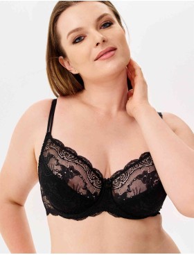 Бюстгальтер мягкий VOVA SNEJANNA V69606 черный, Цвет: черный, Размеры: 75E, изображение 8