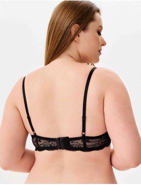 Бюстгальтер мягкий VOVA SNEJANNA V69606 черный, Цвет: черный, Размеры: 75E, изображение 7