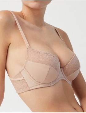 Бюстгальтер поддерживающий Ysabel Mora 10003 SPECIAL YOU телесный, Цвет: телесный, Размеры: 75D