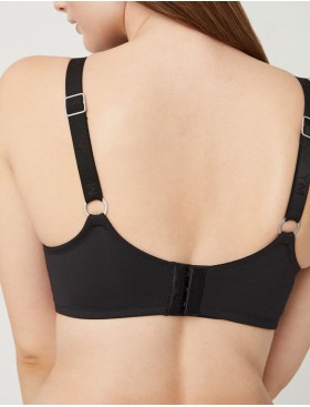 Бюстгальтер мягкий Ysabel Mora 10027 ESSENTIALS черный, Цвет: черный, Размеры: 75D, изображение 2