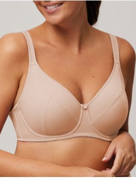 Бюстгальтер-минимайзер мягкий Ysabel Mora 10047 ESSENTIALS телесный, Цвет: телесный, Размеры: 75C