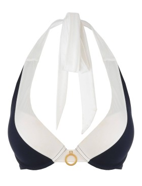 Верх купальника Esotiq 36892 TULUM темно-синий/белый, Цвет: темно-синий/белый, Размеры: 70C/75B, изображение 3