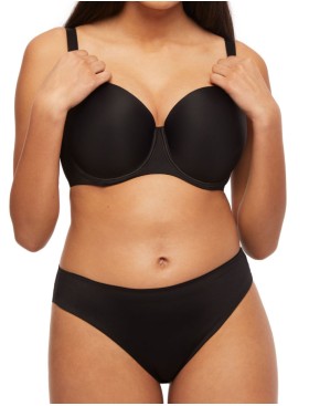 Бюстгальтер поролоновый гладкий Kinga HEIDI 861-BC черный, Цвет: черный, Размеры: 80D, изображение 2