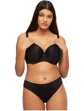 Бюстгальтер поролоновый гладкий Kinga HEIDI 861-BC черный, Цвет: черный, Размеры: 80D, изображение 5