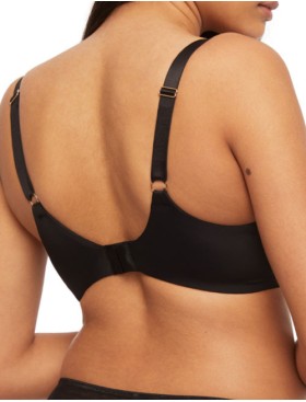 Бюстгальтер поролоновый гладкий Kinga HEIDI 861-BC черный, Цвет: черный, Размеры: 80D, изображение 4