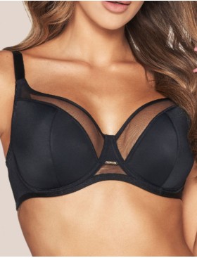 Полумягкий бюстгальтер Kinga ETNA 927-BC черный, Цвет: черный, Размеры: 65K
