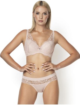 Трусики бразилиана Nipplex CARLA BRAZYLIANY, Цвет: пудра, Размеры: L, изображение 2