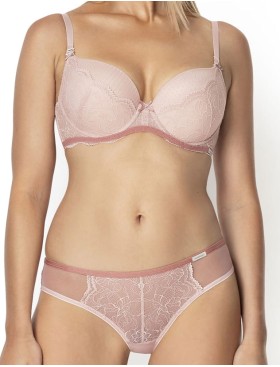 Бюстгальтер двойной пуш-ап Nipplex CHELO Double P-UP, Цвет: розовый, Размеры: 80C, изображение 2