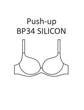 Бюстгальтер двойной пуш-ап Nipplex CHELO Double P-UP, Цвет: розовый, Размеры: 80C, изображение 6