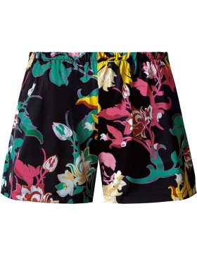 Шорты и топ из атласа Nipplex CLARISA PAJAMAS, Цвет: черный, Размеры: L, изображение 5