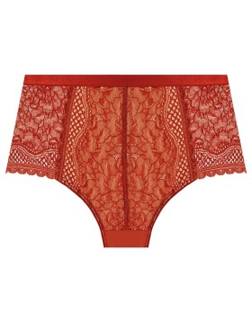 Высокие трусы слипы Nipplex CLARISA FIGI, Цвет: терракотовый, Размеры: L, изображение 4