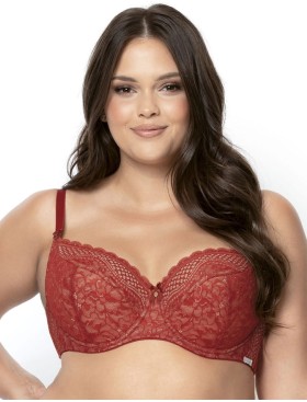 Поддерживающий бюстгальтер Nipplex CLARISA U, Цвет: терракотовый, Размеры: 90D, изображение 3