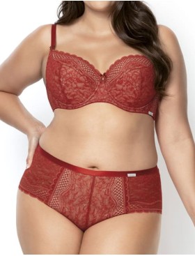 Поддерживающий бюстгальтер Nipplex CLARISA U, Цвет: терракотовый, Размеры: 90D, изображение 2