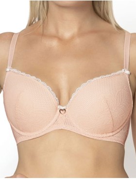 Формованный бюстгальтер пуш-ап Nipplex COCO P-UP, Цвет: пудра, Размеры: 80C