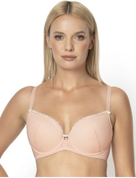 Формованный бюстгальтер пуш-ап Nipplex COCO P-UP, Цвет: пудра, Размеры: 80C, изображение 3