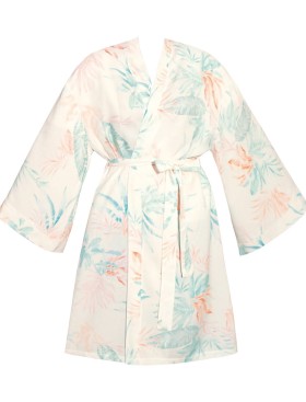 Легкий халат-кимоно Nipplex COCO, Цвет: пудра, Размеры: L, изображение 3