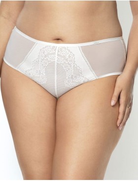 Высокие трусы слипы Nipplex CASILDA FIGI экрю, Цвет: экрю, Размеры: L