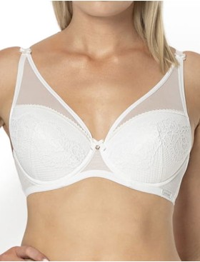 Бюстгальтер пуш-ап со съемными вкладышами Nipplex CASILDA P-UP экрю, Цвет: экрю, Размеры: 80C