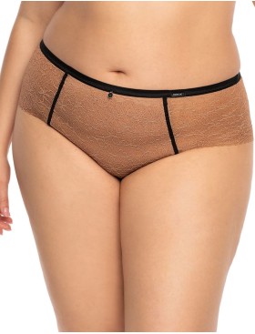 Трусы слипы высокие Nipplex ELISABETH FIGI, Цвет: карамель, Размеры: M