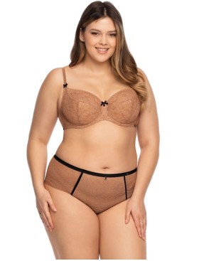 Полумягкий бюстгальтер Nipplex ELISABETH PU, Цвет: карамель, Размеры: 75H, изображение 2