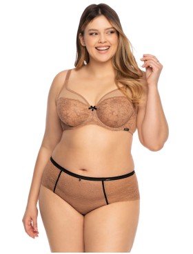 Трусы слипы высокие Nipplex ELISABETH FIGI, Цвет: карамель, Размеры: M, изображение 2