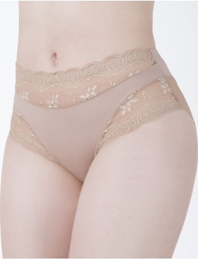 Трусы слипы высокие VOVA SNEJANNA V54046 кофе латте, Цвет: кофе латте, Размеры: S