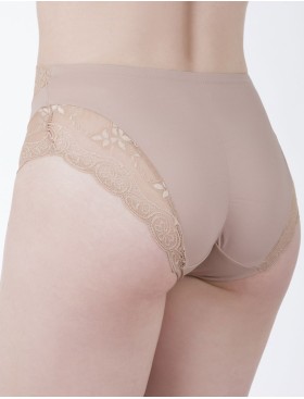 Трусы слипы высокие VOVA SNEJANNA V54046 кофе латте, Цвет: кофе латте, Размеры: S, изображение 2